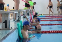 Golegã recebeu Encontro de Natação Adaptada MAIS Lezíria
