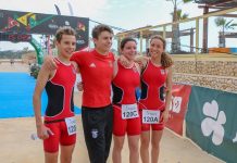 Equipa Júnior da Escola de Triatlo do Sport Lisboa e Benfica apura-se para o Campeonato da Europa de Clubes