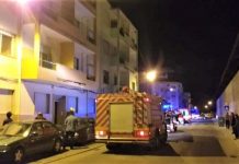 ENTRONCAMENTO | Incêndio em andar em obras na Rua D. Afonso Henriques