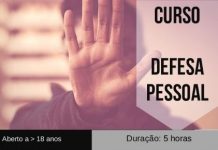AJDS organiza Curso de Defesa Pessoal em Torres Novas