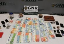 SANTARÉM | 8 detidos por tráfico de droga