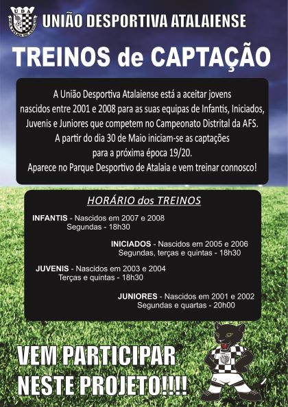 Cartaz de Captação UDA