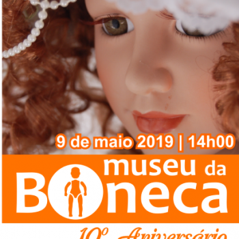 Convite 10 Aniversário Museu da Boneca