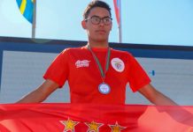 Gabriel Santos vice-campeão nacional de Aquatlo em Juvenis