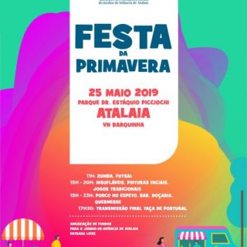 cartaz festa primavera