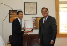 Entroncamento recebe Embaixador do Japão