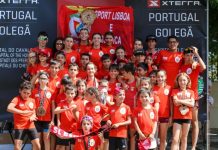 Escola de Triatlo do Sport Lisboa e Benfica com nova chuva de pódios e vitória colectiva