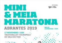 Mini e Meia Maratona de Abrantes marcada para 17 de novembro