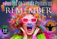 Pulseiras para a 6ª Edição do Remember já estão à venda