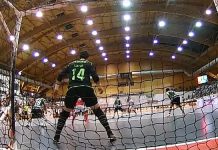 SUPERTAÇA FUTSAL | Vitória leonina frente ao Benfica, por 6-2, em jogo disputado no Palácio dos Desportos de Torres Novas