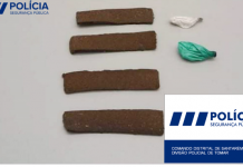 TOMAR | Homem de 39 anos detido por tráfico de estupefacientes