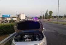 ENTRONCAMENTO | Incêndio em veículo de passageiros junto ao acesso à A23