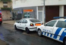 ENTRONCAMENTO | Colisão entre veículo da PSP e ligeiro provoca um ferido ligeiro