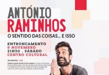 PASSATEMPO | Conhecidos os dois leitores que vão ao espetáculo do António Raminhos