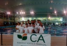 Clube de Natação do Tejo na Jornada de Abertura da Natação do distrito de Santarém