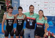 Triatlo do Clube de Natação de Torres Novas | Ricardo Batista, José Pedro Vieira e Madalena Almeida em bom plano no Funchal
