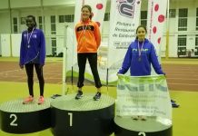 Matilde Santos do CLAC no Pódio do Triatlo Atlético de preparação