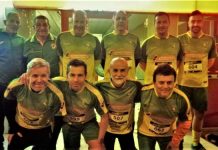 Veteranos do Clube Desportivo de Torres Novas na Corrida de São Silvestre