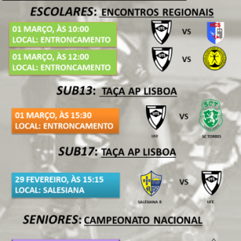 AGENDA DA SEMANA 2019-2020