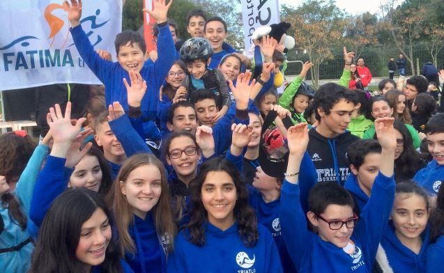 Escola de Triatlo C.Natação de Torres Novas - 1ºlugar Duatlo Jovem Alpiarça