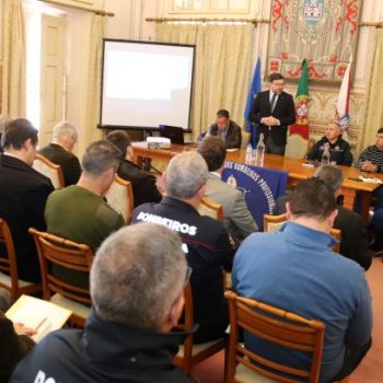 Reunião de trabalho com representantes das entidades dos Corpo de Bombeiros Profissionais 037