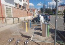 Entroncamento | Município vai passar a fazer a higienização só na zona dos contentores de lixo