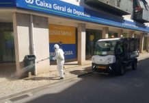 Entroncamento | Município está a desinfetar locais públicos