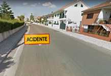 Entroncamento | Colisão de dois veículos na Rua da Barroca