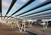 V N Barquinha | Central fotovoltaica vai ter estacionamento coberto no Aquagym
