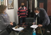 Torres Novas | Assinado auto de consignação para arranjos exteriores no cemitério municipal