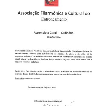 AFCE Assembleia Geral