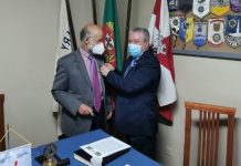 Mateus Delgado sucede a Hélder Cunha como Presidente do Rotary Club do Entroncamento