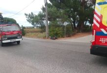 Entroncamento | Colisão entre ligeiro de passageiros e motociclo provoca ferido ligeiro