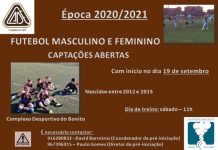 CADE | Captações abertas para futebol masculino e feminino