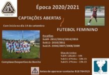 Futebol Feminino | CADE com captações abertas para a época 2020/2021