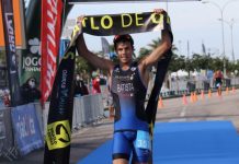 Cinco triatletas torrejanos em estágio da seleção