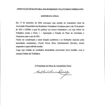 BVT_suspensão reunião AG 19.01