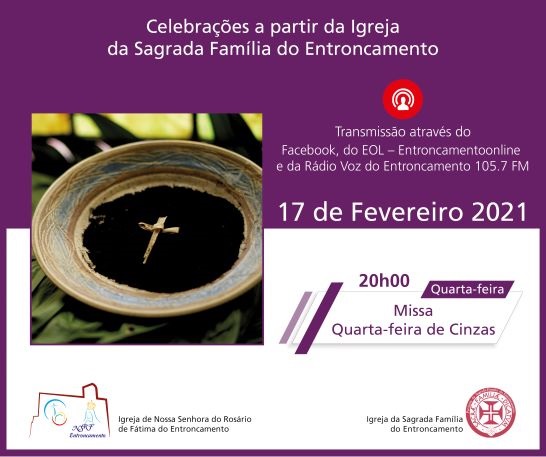 Post_OnLine_Missa Quarta-feira Cinzas-A