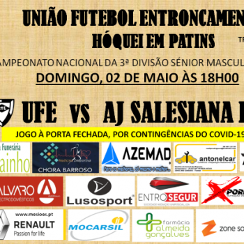 Cartaz de jogo dos SÉNIORES