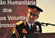 Entroncamento | Rodrigo Bertelo, Comandante dos Bombeiros recebe louvor