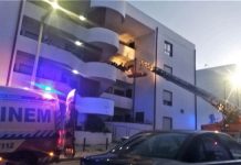 Entroncamento | Bombeiros retiram vítima de doença súbita de um 2.° andar
