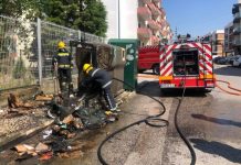 Entroncamento | Incêndio em ecoponto sem consequências