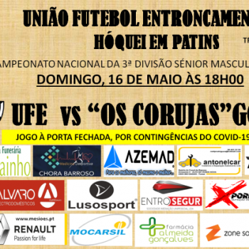 Cartaz de jogo dos SÉNIORES