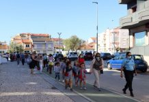 Entroncamento | 350 alunos participaram na atividade “Vou a Pé para a Escola”