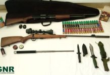 Vila Nova da Barquinha | GNR apreende armas proibidas