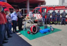 Bombeiros Voluntários do Entroncamento recebem equipamentos de proteção e socorro no âmbito do Orçamento Participativo de 2019