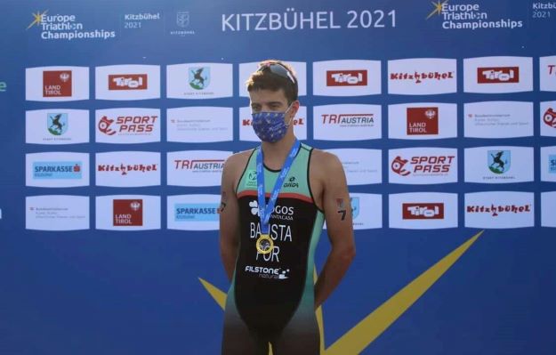 RICARDO BATISTA no pódio - CAMPEÃO DA EUROPA DE TRIATLO SUB23 (2)
