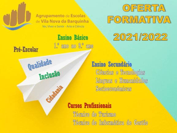 cartaz oferta formativa 2021_2022