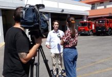 Entroncamento | Bombeiros recebem Record TV