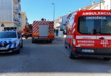 Entroncamento | Princípio de incêndio na Rua Gustave Eiffel combatido de imediato pelos Bombeiros